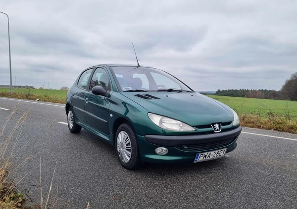 Peugeot 206 cena 5999 przebieg: 195369, rok produkcji 2002 z Prochowice małe 137